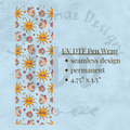 PEACE SUN - UV DTF Pen Wrap