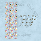 PENCIL BOW - UV DTF Pen Wrap