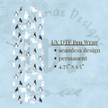 PENGUIN POLAR BEAR - UV DTF Pen Wrap