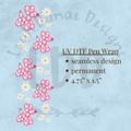 PINK BALLOON DOG - UV DTF Pen Wrap