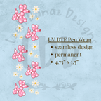 PINK BALLOON DOG - UV DTF Pen Wrap