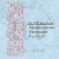 PINK SPOOKY - UV DTF Pen Wrap