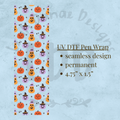 PUMPKIN FACES - UV DTF Pen Wrap