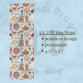 RETRO COWGIRL - UV DTF Pen Wrap