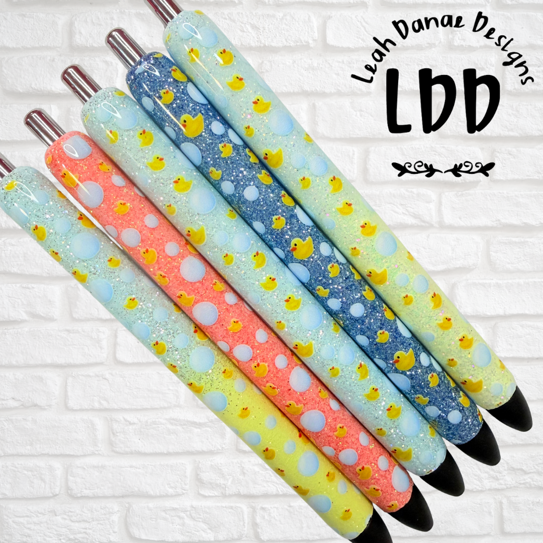 RUBBER DUCKS - UV DTF Pen Wrap
