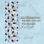 SCREAM PUMPKIN - UV DTF Pen Wrap