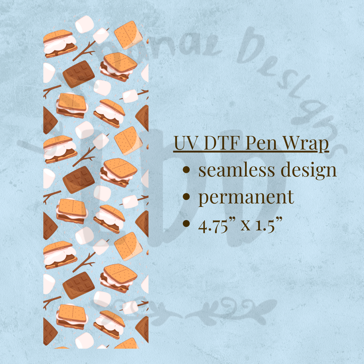 SMORE - UV DTF Pen Wrap