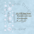 SNOWFLAKE - UV DTF Pen Wrap