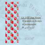 STRAWBERRY - UV DTF Pen Wrap