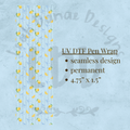 STRIPED LEMON - UV DTF Pen Wrap