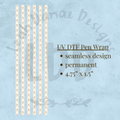 STRIPED WALLPAPER - UV DTF Pen Wrap