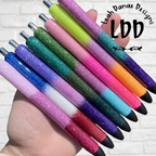 THREE color OMBRÉ GLITTER Pen - Refillable Gel Pen | Glitter Pen