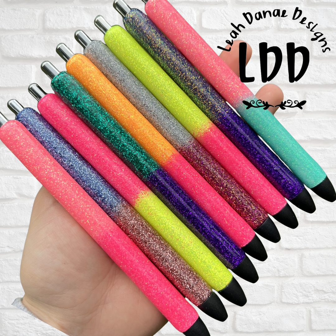 TWO color OMBRÉ GLITTER Pen - Refillable Gel Pen | Glitter Pen (Copy)