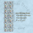 VINTAGE FLORAL - UV DTF Pen Wrap