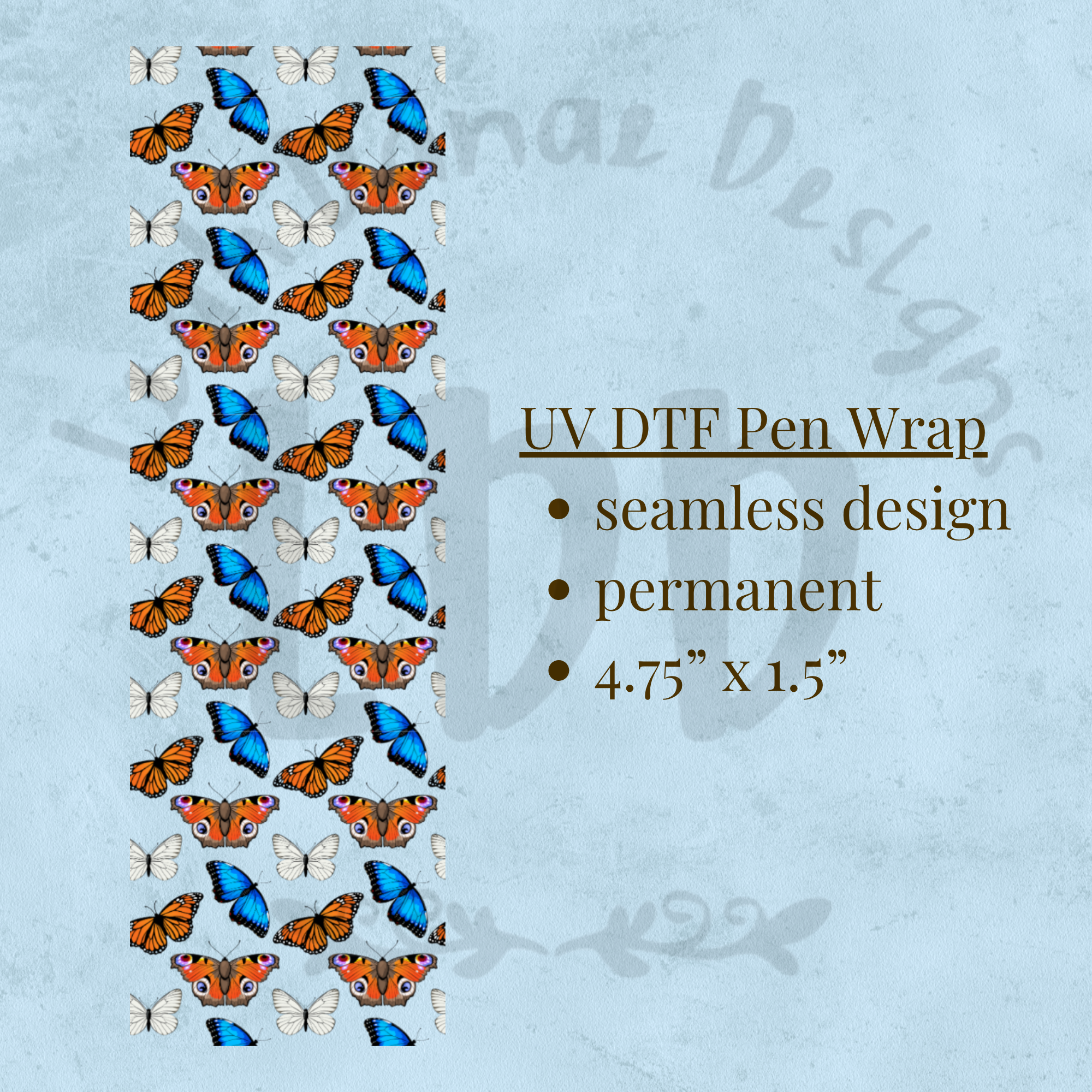 WHIMSICAL - UV DTF Pen Wrap