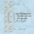WILDFLOWER - UV DTF Pen Wrap