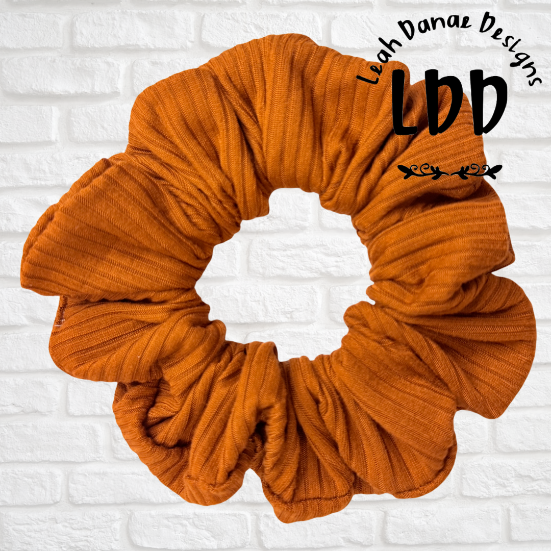 RUST - Cotton Scrunchie