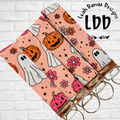 PINK BOHO SPOOKY - Mini Wristlet Keychain