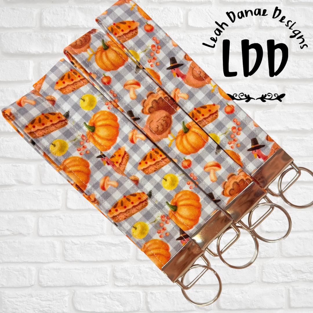 THANKFUL - Wristlet Keychain
